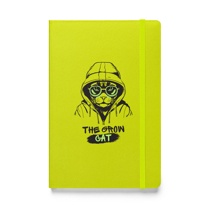 Th Grow Cat - Hardcover bound notebook