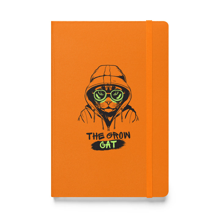 Th Grow Cat - Hardcover bound notebook