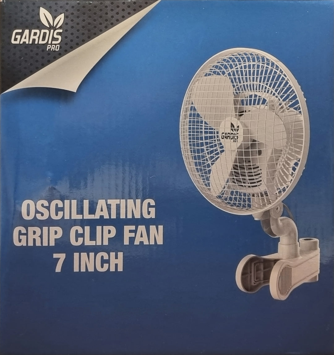 Gardis Pro - 7" Oscillating Grip Clip Fan 20 W