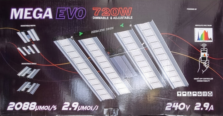 Mega Evo 720W LED