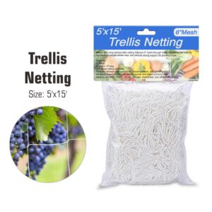 Trellis Mesh Netting - 1.5m x 4.5m - HydroHQ