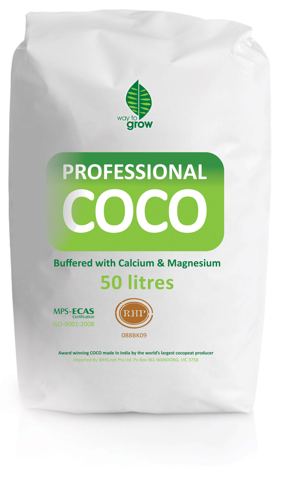 W2G Professional Coco 50L - HydroHQ