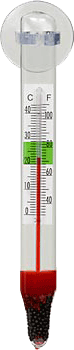 Aqua One - Glass Thermometer - HydroHQ